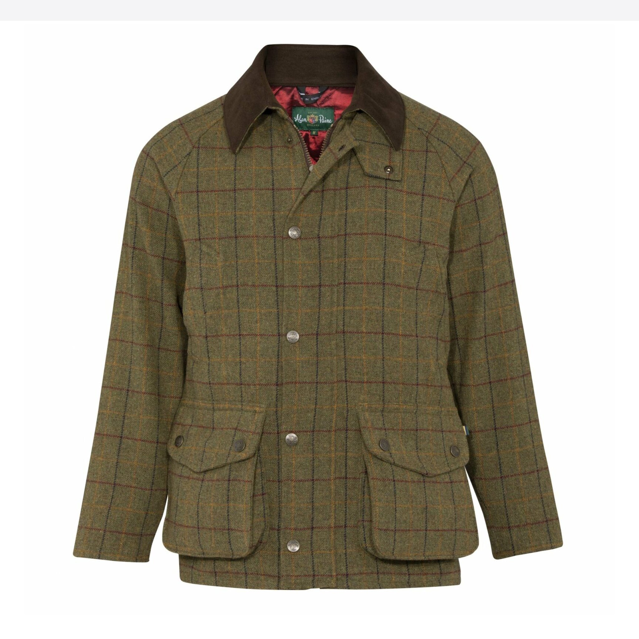 Alan Paine Surrey Waterproof Tweed Coat